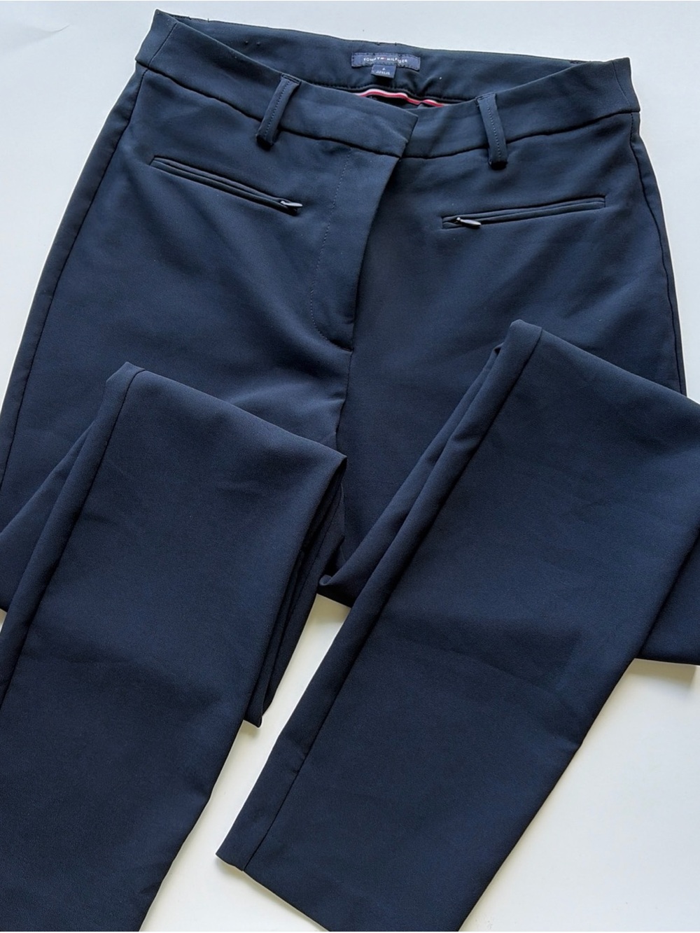 Tommy Hilfiger Men's Navy Slim Dress Pants